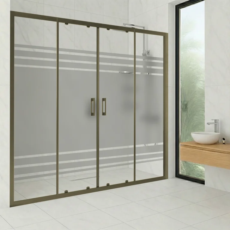 Ürünler alüminyum profil duvararası desenli duşakabin