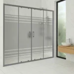 Ürünler alüminyum profil duvararası desenli duşakabin