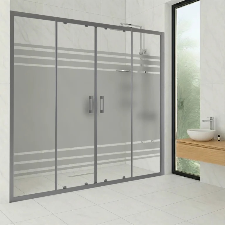 Ürünler alüminyum profil duvararası desenli duşakabin