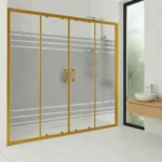 Ürünler alüminyum profil duvararası desenli duşakabin