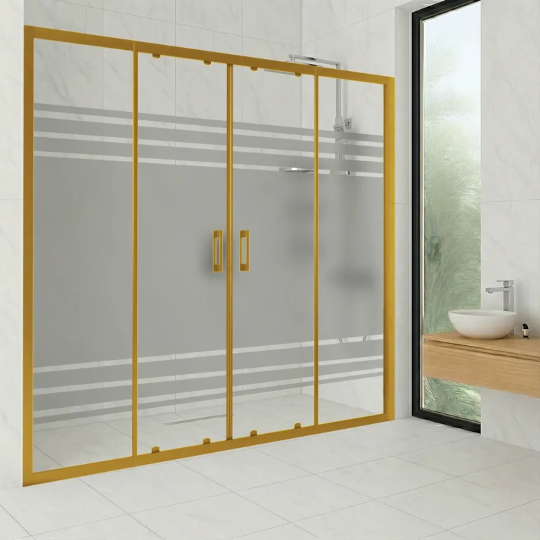 Ürünler alüminyum profil duvararası desenli duşakabin