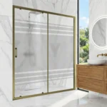 Ürünler alüminyum profil duvararası desenli duşakabin