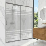 Ürünler alüminyum profil duvararası desenli duşakabin