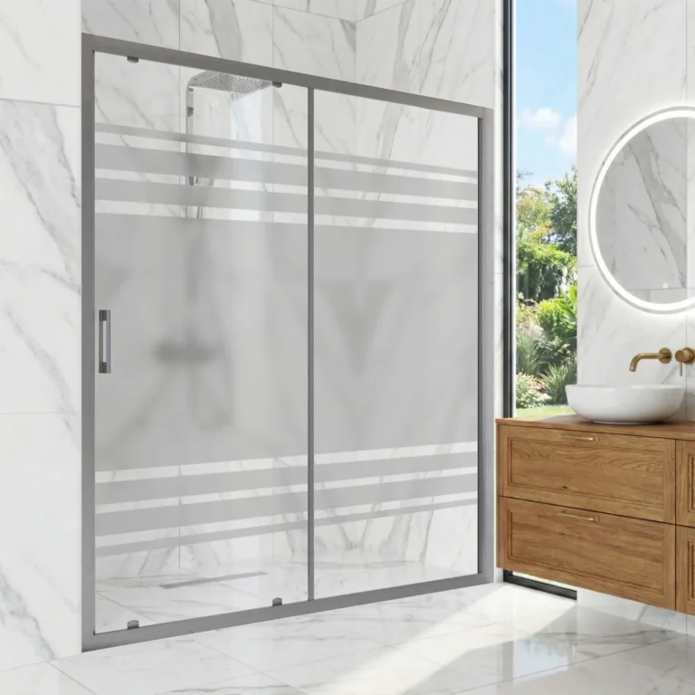 Ürünler alüminyum profil duvararası desenli duşakabin