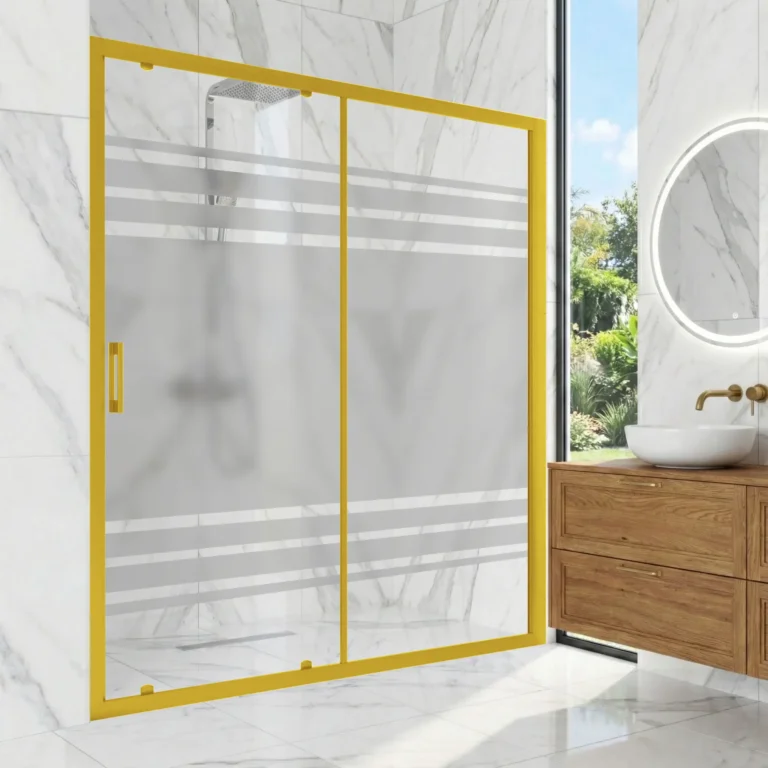 Ürünler alüminyum profil duvararası desenli duşakabin