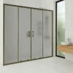 Ürünler alüminyum profil duvararası desenli duşakabin