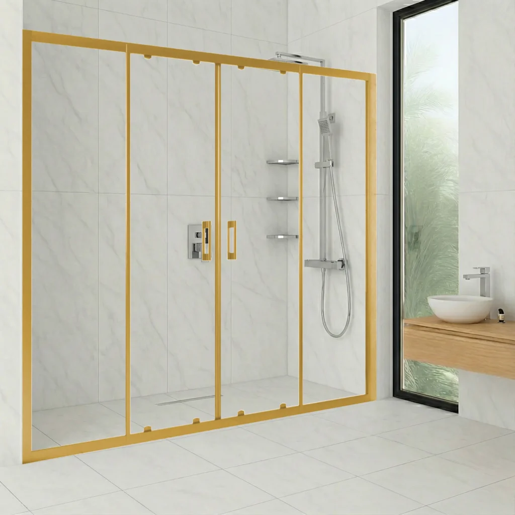 alüminyum profil duvararası duşakabin