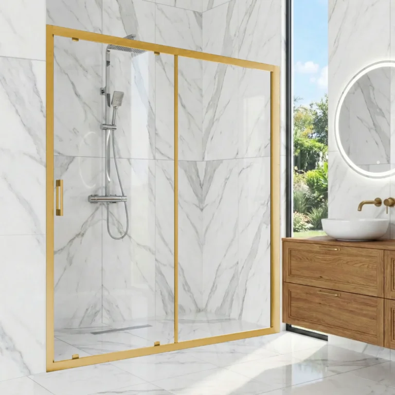 Ürünler alüminyum profil duvararası desenli duşakabin