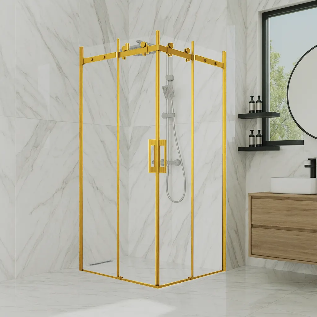 Orbit Cube - Gold | OC-G Orbit Serisi Duşakabin