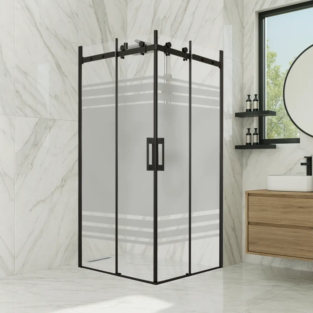 Orbit Cube - Black | ODC-B Orbit Serisi Duşakabin