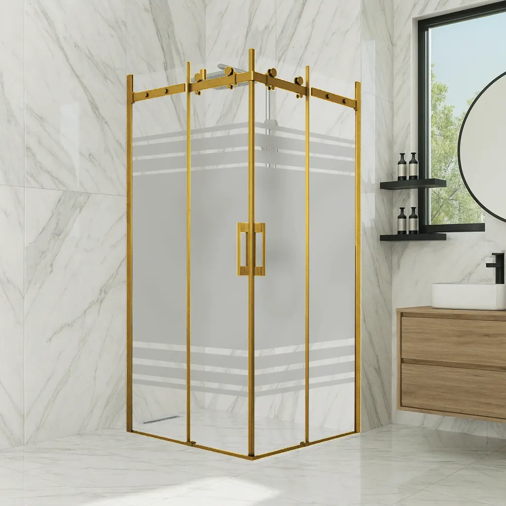 Orbit Cube - Gold | ODC-G Orbit Serisi Duşakabin