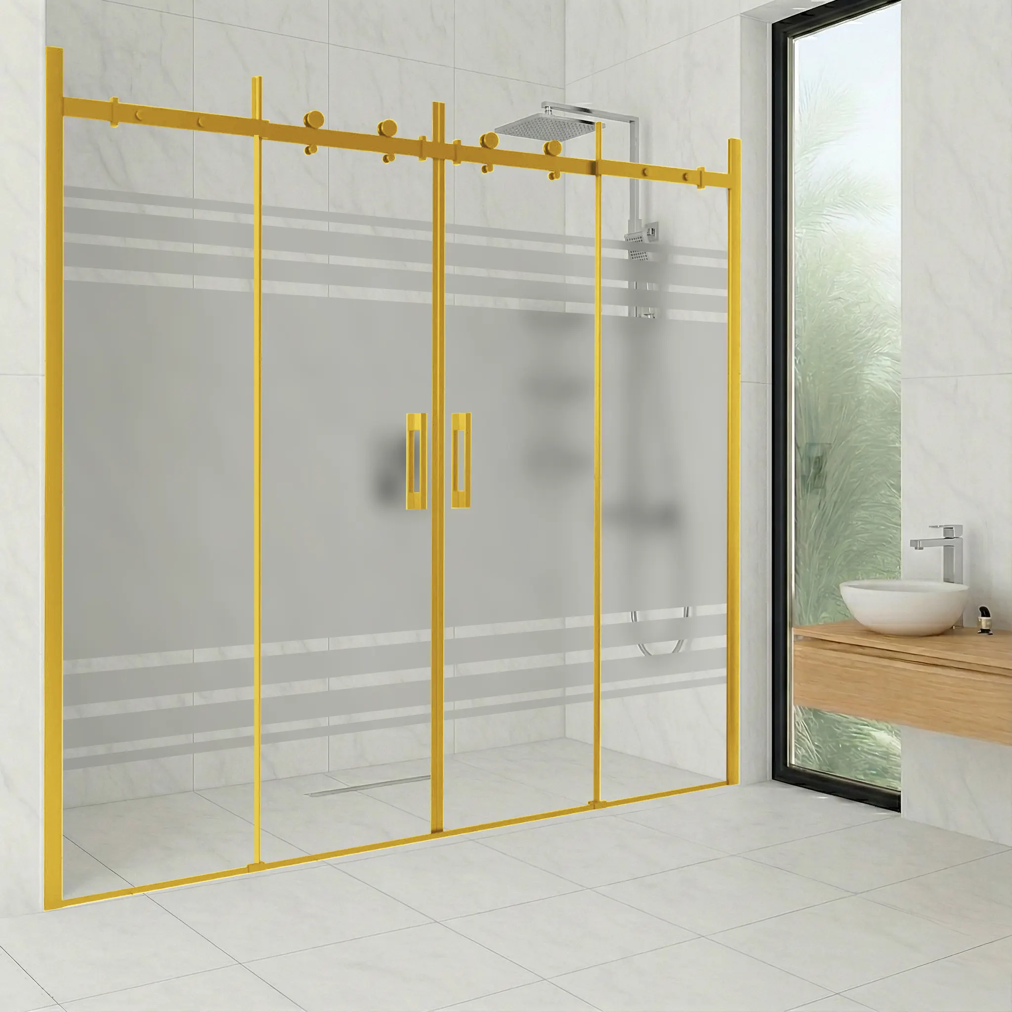 Orbit Portal - Gold | ODP-G Orbit Serisi Duşakabin